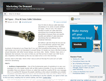 Tablet Screenshot of marketingondemand.wordpress.com