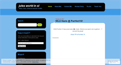 Desktop Screenshot of julesworldinsl.wordpress.com