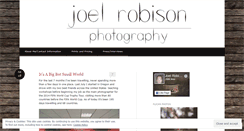 Desktop Screenshot of joelrobisonphoto.wordpress.com