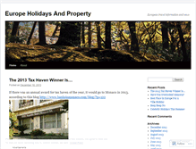Tablet Screenshot of europesurvey.wordpress.com