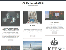 Tablet Screenshot of carolinaaratani.wordpress.com