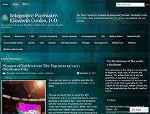 Tablet Screenshot of cordespsychiatry.wordpress.com