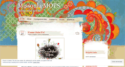 Desktop Screenshot of missoulamops.wordpress.com