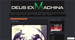 Desktop Screenshot of deusexmachinastudio.wordpress.com