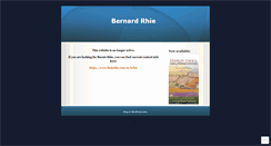 Desktop Screenshot of bernierhie.wordpress.com