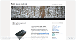Desktop Screenshot of hdmicablereviews.wordpress.com