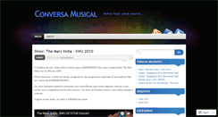 Desktop Screenshot of conversamusical.wordpress.com