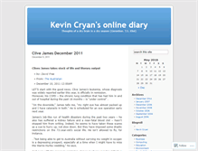 Tablet Screenshot of cryan.wordpress.com