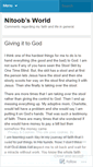 Mobile Screenshot of nitoob.wordpress.com