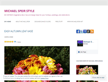 Tablet Screenshot of michaelspeir.wordpress.com