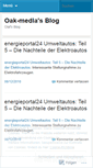 Mobile Screenshot of oakmedia.wordpress.com