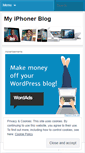 Mobile Screenshot of myiphoner.wordpress.com