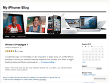 Tablet Screenshot of myiphoner.wordpress.com
