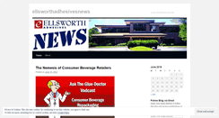 Desktop Screenshot of ellsworthadhesivesnews.wordpress.com