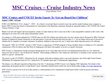 Tablet Screenshot of msccruisenews.wordpress.com