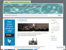 Tablet Screenshot of ericsawesomeblog.wordpress.com