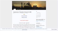 Desktop Screenshot of hukamespanol.wordpress.com