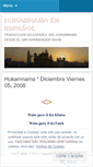 Mobile Screenshot of hukamespanol.wordpress.com