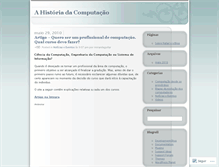 Tablet Screenshot of ahistoriadacomputacao.wordpress.com