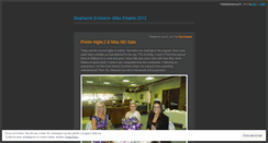 Desktop Screenshot of missempire.wordpress.com
