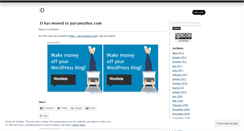 Desktop Screenshot of parrymathur.wordpress.com