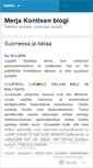Mobile Screenshot of merjakontinen.wordpress.com