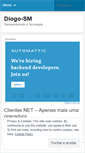 Mobile Screenshot of diogosm.wordpress.com