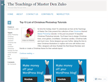 Tablet Screenshot of denzuko.wordpress.com