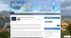 Desktop Screenshot of delrysblog.wordpress.com