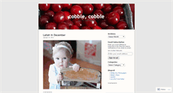 Desktop Screenshot of cobblecobble.wordpress.com