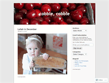 Tablet Screenshot of cobblecobble.wordpress.com