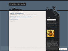 Tablet Screenshot of joferserapio.wordpress.com