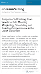 Mobile Screenshot of jrleasure.wordpress.com