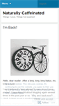 Mobile Screenshot of naturallycaffeinated.wordpress.com
