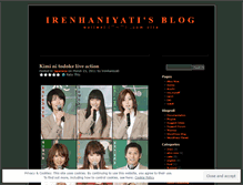 Tablet Screenshot of irenhaniyati.wordpress.com