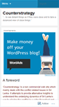 Mobile Screenshot of counterstrategy.wordpress.com