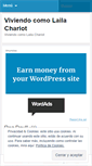 Mobile Screenshot of lailachariot.wordpress.com