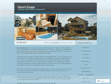 Tablet Screenshot of heronsescape.wordpress.com