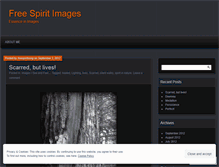 Tablet Screenshot of freespiritimages.wordpress.com