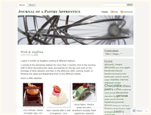 Tablet Screenshot of pastryapprentice.wordpress.com