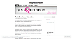 Desktop Screenshot of dragqueendom.wordpress.com