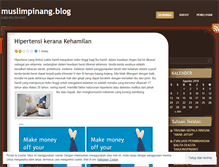 Tablet Screenshot of muslimpinang.wordpress.com