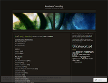 Tablet Screenshot of kamisaru.wordpress.com