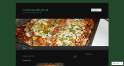 Desktop Screenshot of comfortandjoyfood.wordpress.com