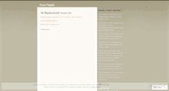Desktop Screenshot of freyanajade.wordpress.com
