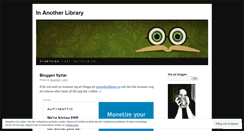 Desktop Screenshot of inanotherlibrary.wordpress.com