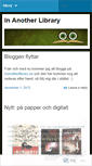 Mobile Screenshot of inanotherlibrary.wordpress.com
