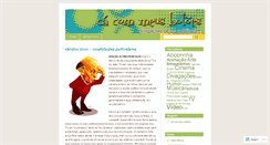 Desktop Screenshot of cacommeusbotoes.wordpress.com
