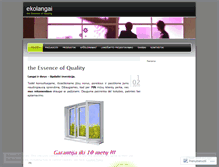 Tablet Screenshot of essencegroup.wordpress.com