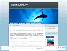 Tablet Screenshot of internationalscuba.wordpress.com